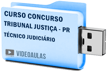 Curso Vídeo Aula Concurso Tribunal Justiça Tj Pr Técnico Judiciário