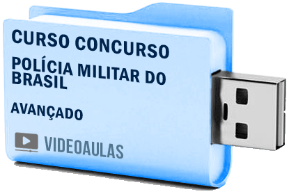Curso Avançado Vídeo Aulas Concurso Polícia Militar Brasil Soldado Oficial