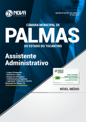 Apostila Câmara Municipal de Palmas – TO 2018 – Assistente Administrativo