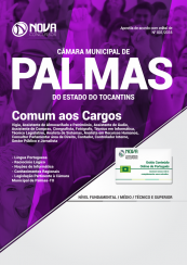 Apostila Câmara Municipal de Palmas – TO 2018 – Comum a Diversos Cargos