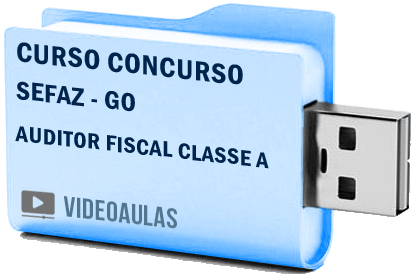 Curso Vídeo Aulas Concurso Sefaz – GO – Auditor Fiscal Classe A Pendrive